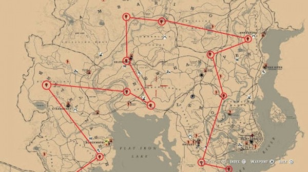 Где находятся коллекционные монеты в Red Dead Online