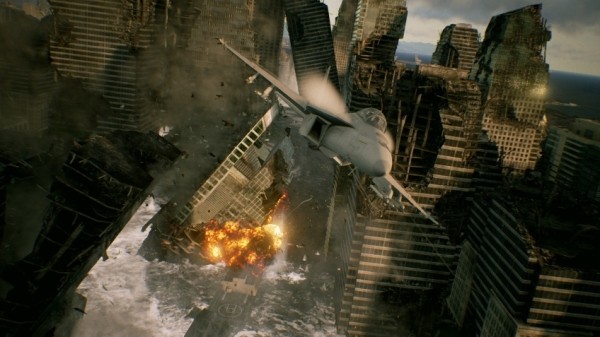 Геймплейный ролик дополнения Ten Million Relief Plan для Ace Combat&nbsp;7