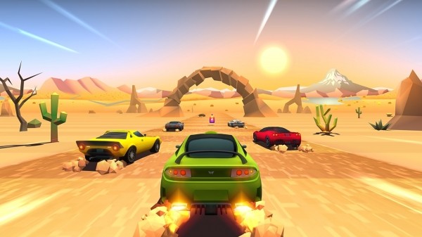 В Horizon Chase Turbo добавили режим для детей и новичков В Horizon Chase Turbo добавили режим для детей и новичков