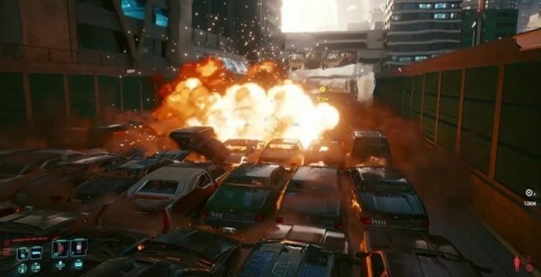 Cyberpunk 2077 на PS 5 ломается после массового подрыва автомобилей