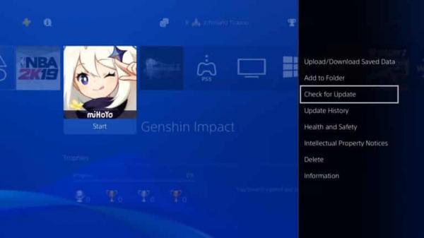 Решение ошибки Login Failed в Genshin Impact на PS4